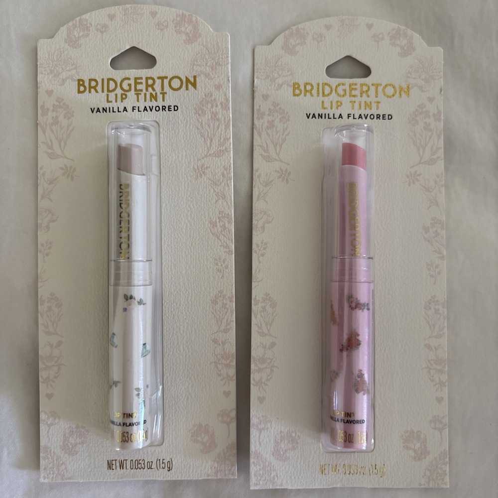 Bridgerton Lip Tint Vanilla Flavored‎ pink Colin Penelope Netflix